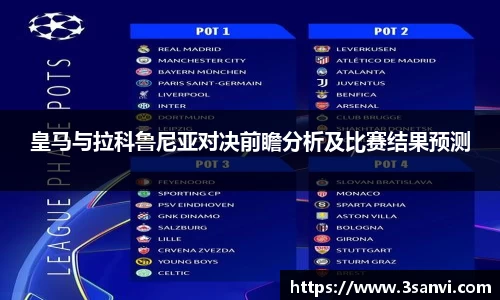 皇马与拉科鲁尼亚对决前瞻分析及比赛结果预测
